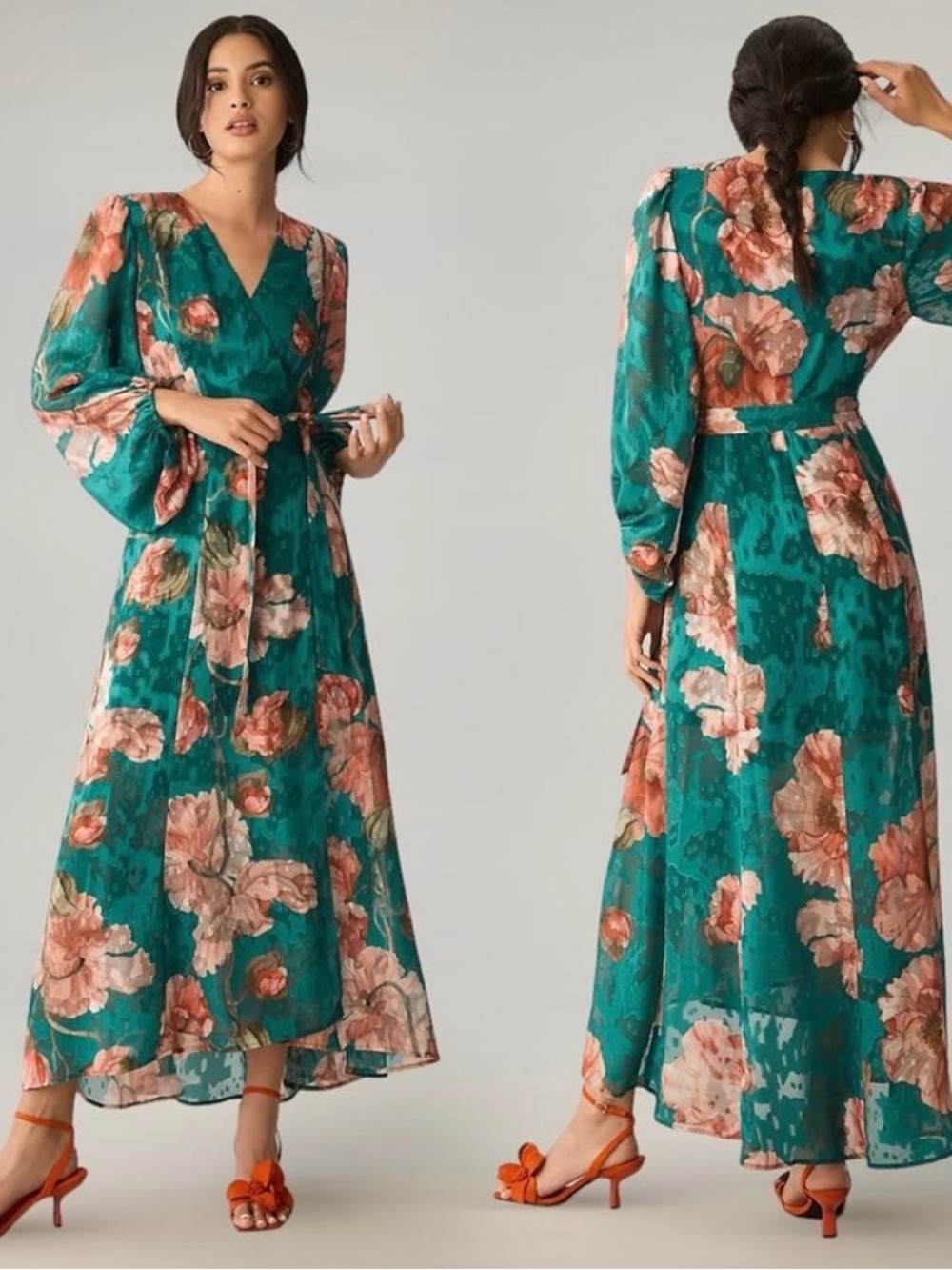 Hutch Green Maxi Dress S